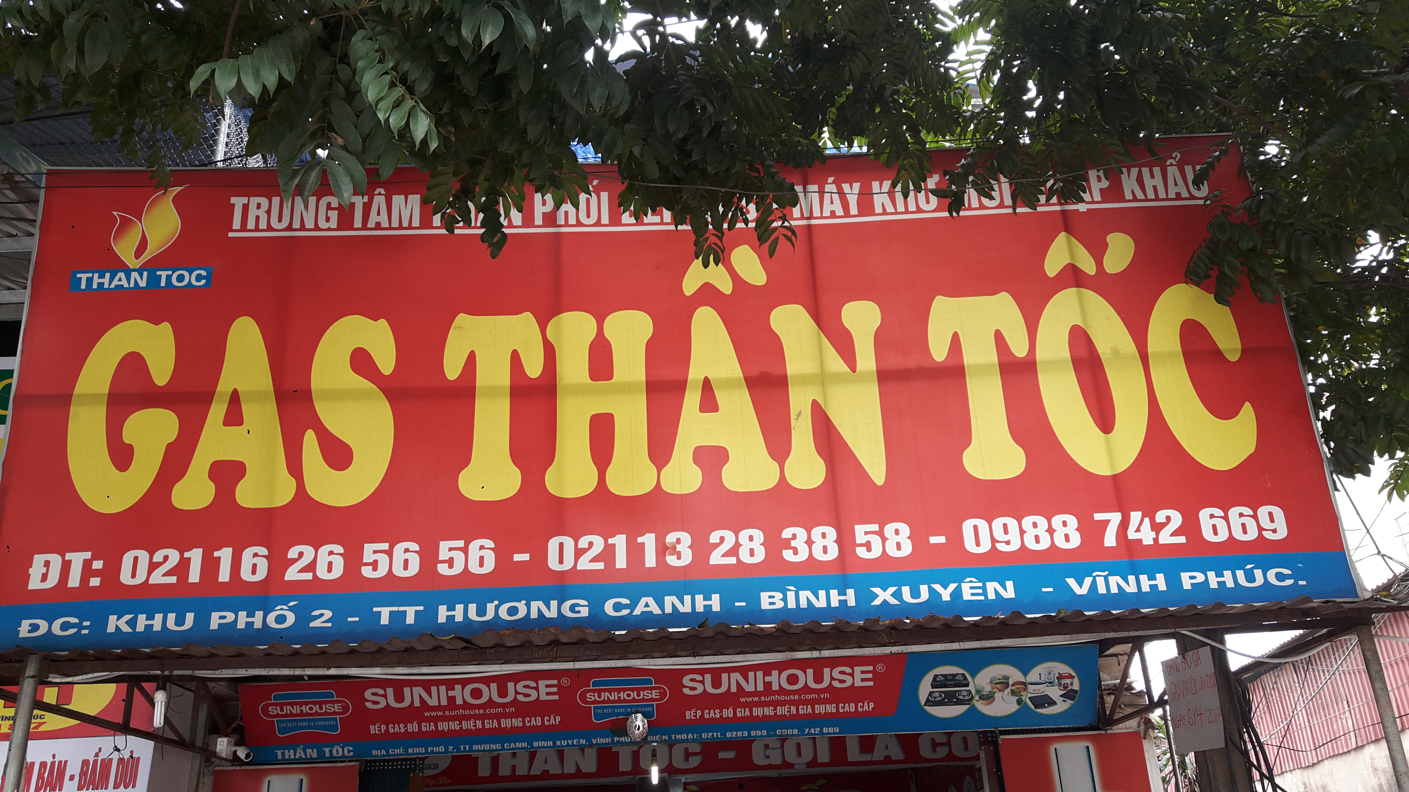 Trung tâm phân phối bếp gas - máy khử mùi Thần Tốc