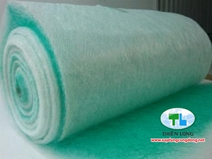 Bông lọc trần phòng sơn