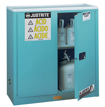 Tủ đựng h&oacute;a chất ăn m&ograve;n 30 GAL 893002, Justrite, Mỹ