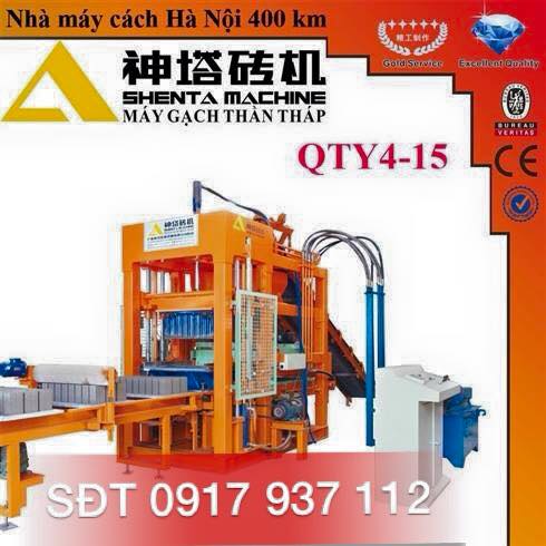 Máy gạch không nung QTY 4-15