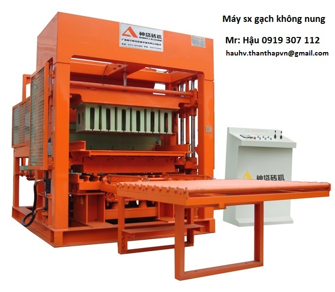Máy ép gạch không nung QTY6-15 - Shentamachine