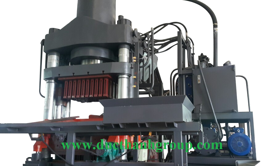 Máy ép gạch không nung công nghệ ép tĩnh DET-800