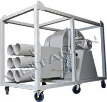 Quạt ly tâm nhiều ống HLF