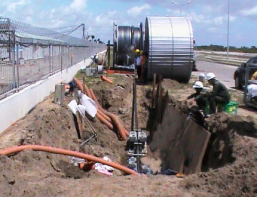 Xây dựng và lắp đặt đường cáp ngầm 110kV