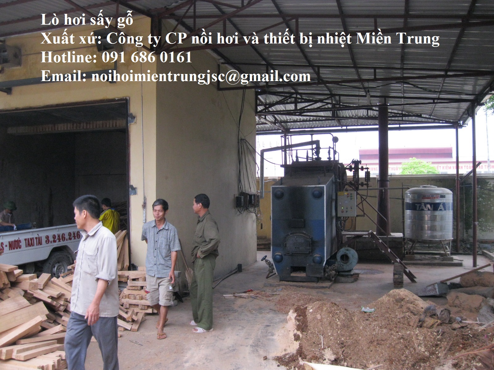Công nghệ sấy gỗ - Lò hơi sấy gỗ