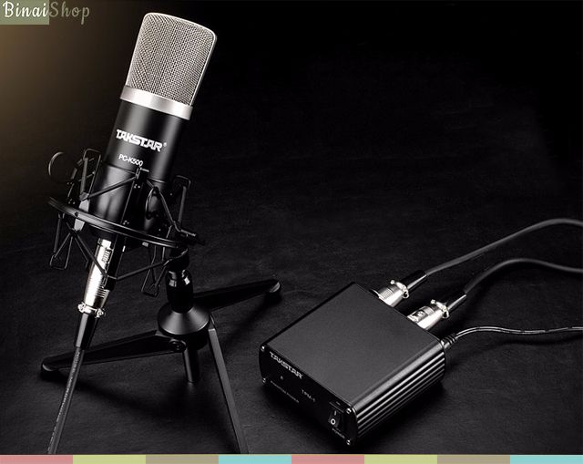 Microphone condenser thu âm Takstar PC-K500 (Suite)