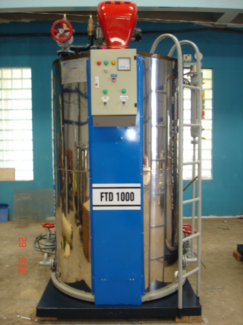 Nồi hơi đốt dầu đặt nằm