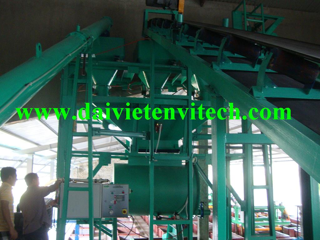 Day chuyền sản xuất gạch nhẹ