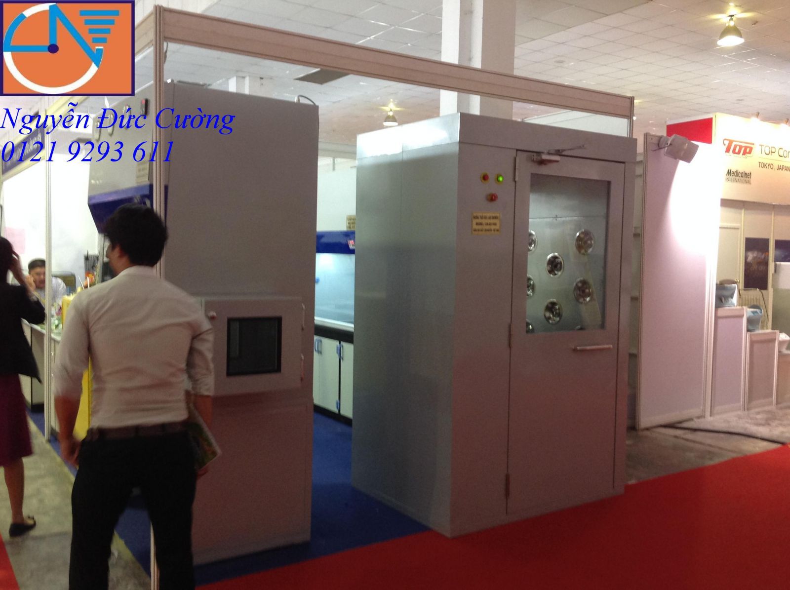 Buồng thổi khí triển lãm model LN-AS1300