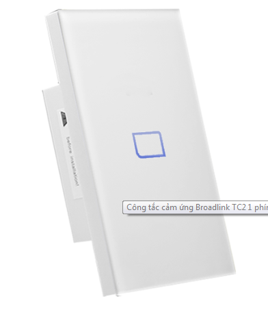 Thiết kế công tắc nhà thông minh tại Hải Phòng - Broadlink TC2 chuẩn US