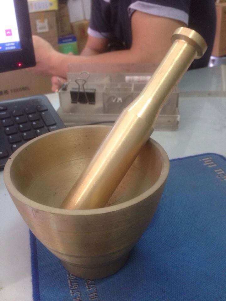 Cối chày đồng