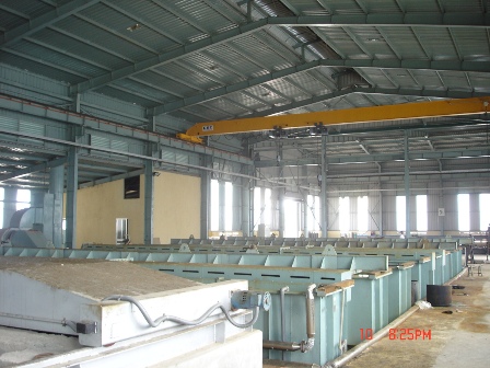 Hệ thống thiết bị đồng bộ của d&acirc;y chuyền mạ kẽm nh&uacute;ng n&oacute;ng
