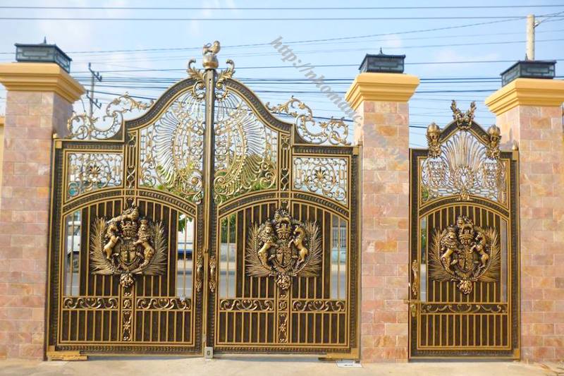 Báo giá cổng nhôm đúc