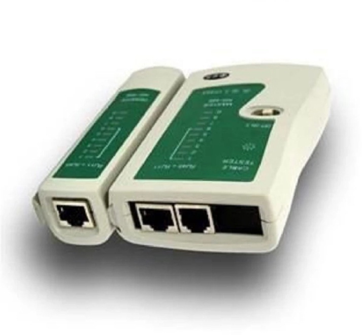 Hộp test mạng đa năng China RJ11/45 (Trắng phối xanh)