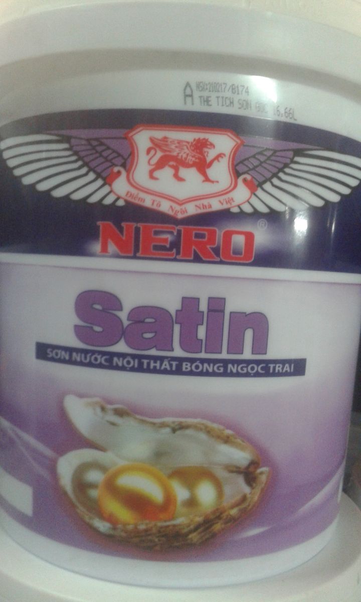 NERO SATIN  Sơn nước nội thất bóng ngọc trai