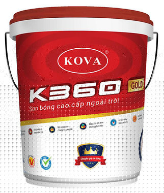 K360- GOLD Sơn bóng cao cấp ngoài trời