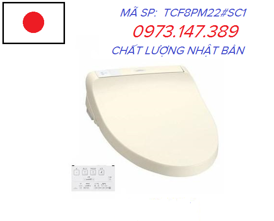 Nắp bồn cầu điện tử TOTO - Nhập khẩu Nhật Bản