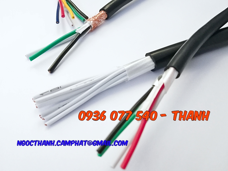 Cáp điều khiển Sangjin, cáp mềm RVV - RVVP