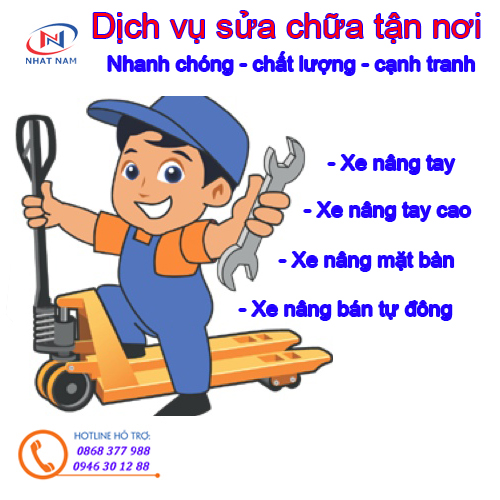 Bạn muốn tìm sửa xe nâng tay tận nơi