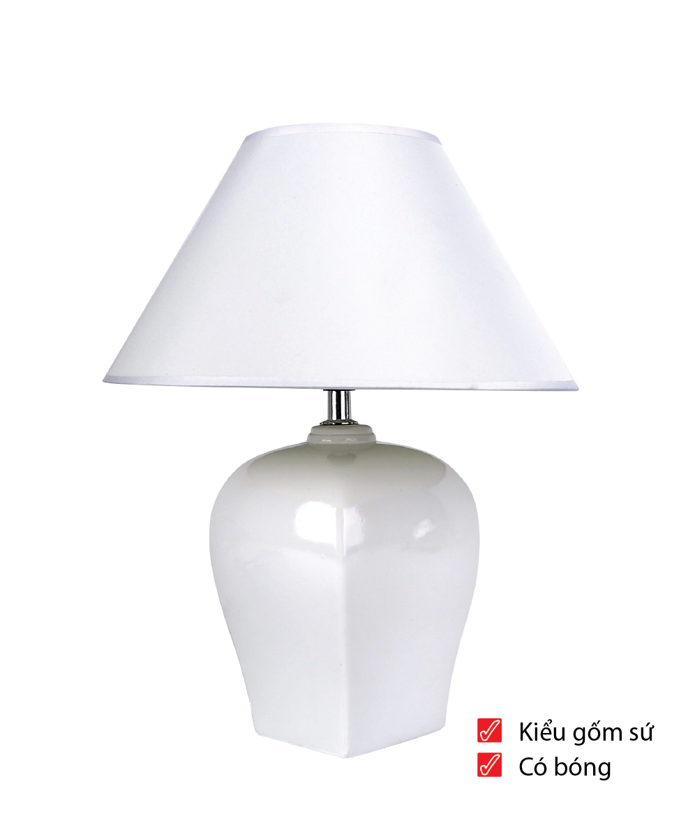 Đèn Trang Trí Điện Quang ĐQ DL03 C B (Kiểu Gốm Sứ, Có Bóng)