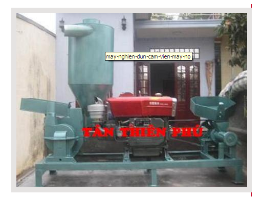 Bộ máy nghiền đùn ép cám phục vụ chăn nuôi
