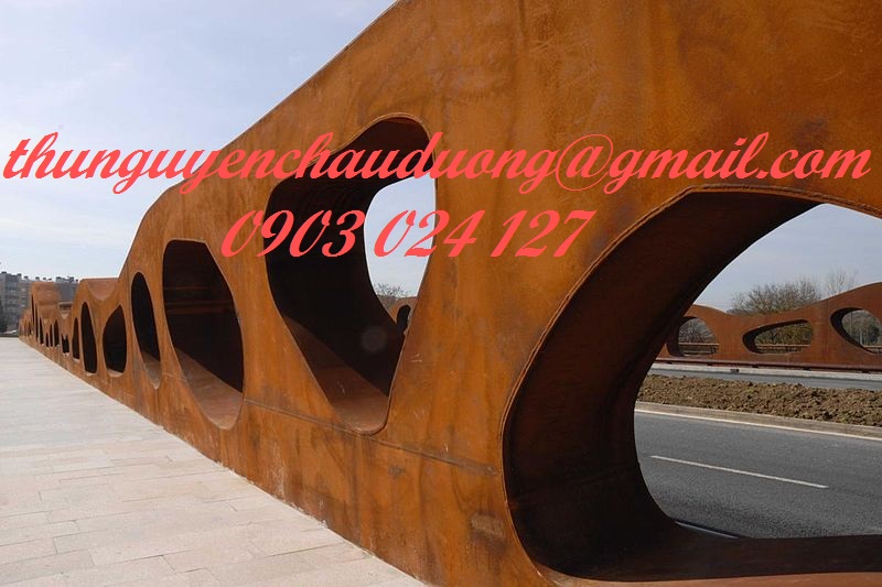 Thép trang trí cảnh quang sân vườn Corten A / 09CuPCrNiA