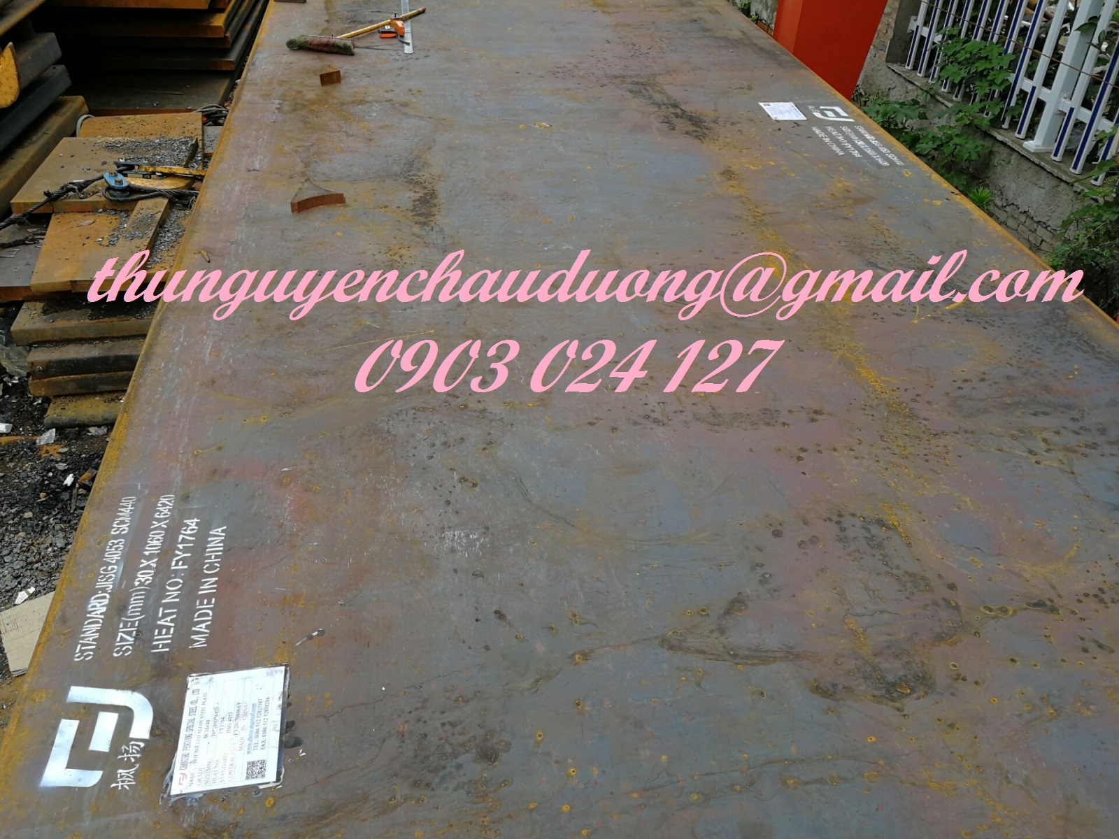 Thép tấm hợp kim SCM440 / 42CrMo4 / 4140 / 40CrMnMo