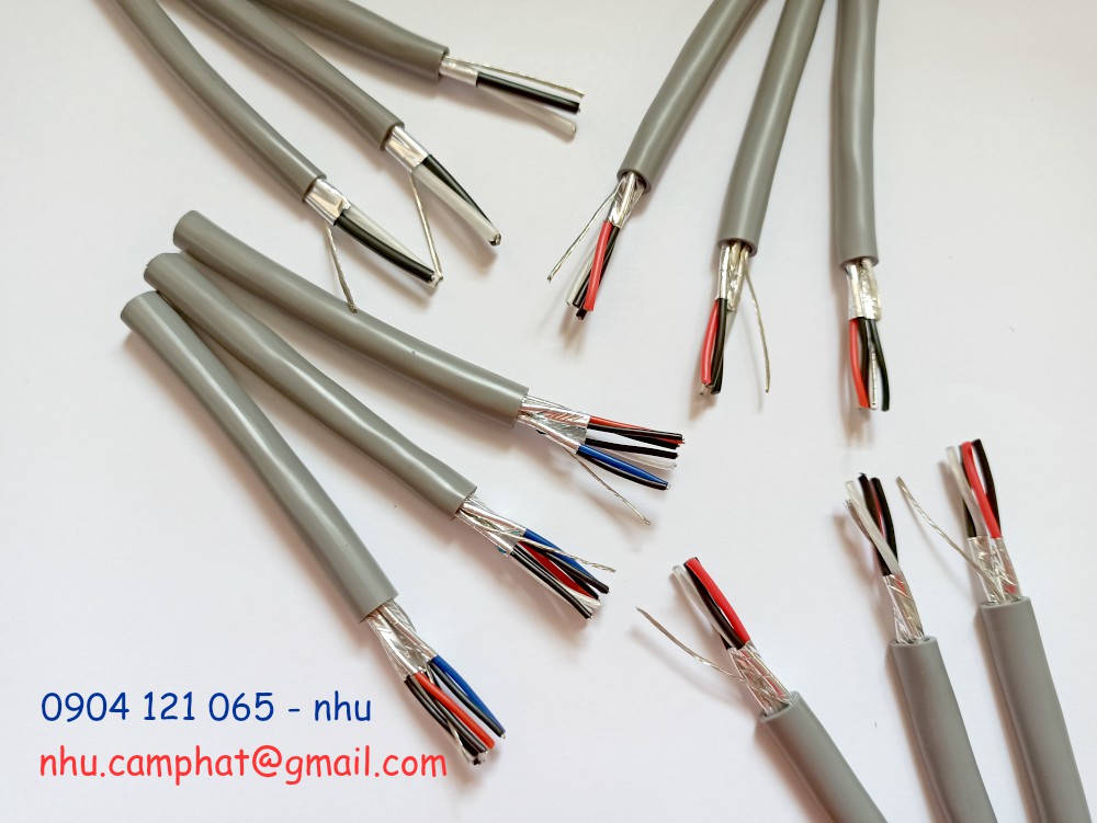Cáp tín hiệu vặn xoắn chống nhiễu 4pair 18awg Altek Kabel.