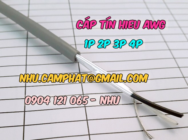 Cáp tín hiệu awg hàng nhập khẩu chiết khấu cao