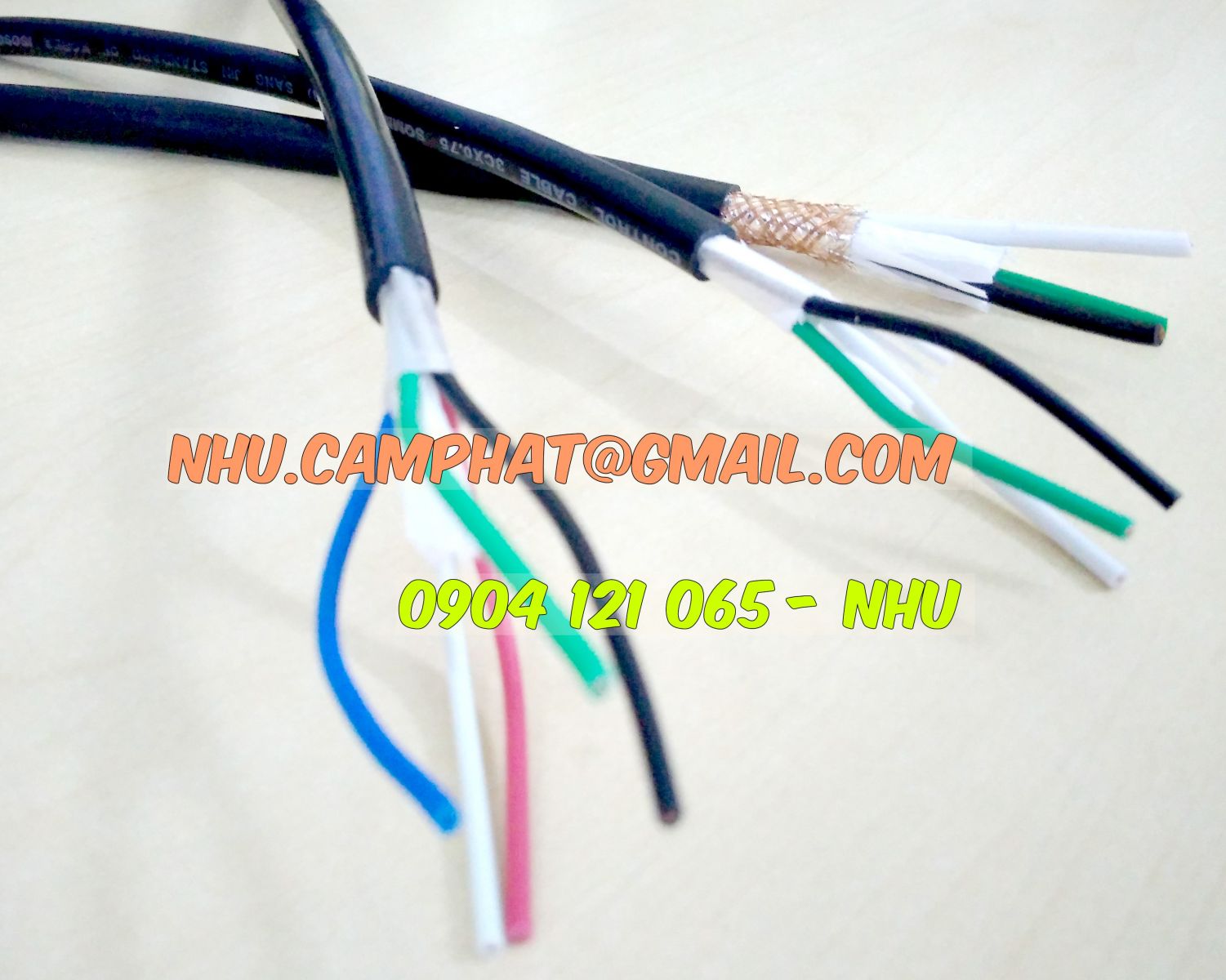 Cung cấp cáp điều khiển sangjin quy cách đa dạng sẵn kho