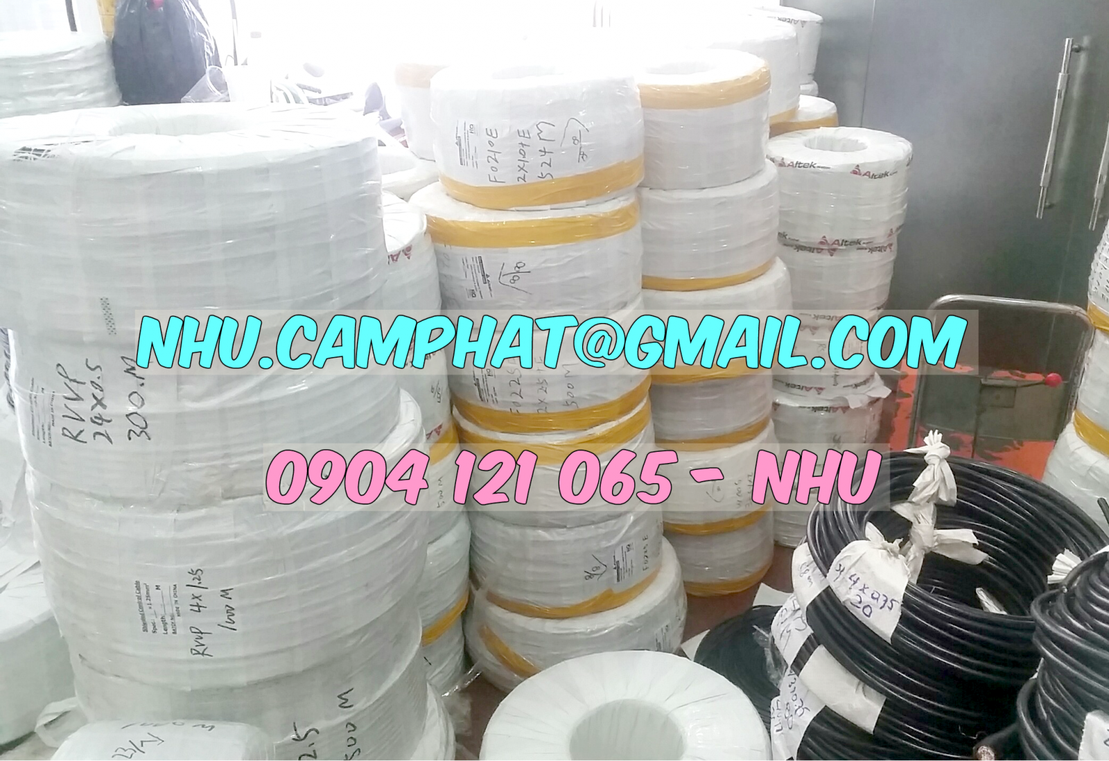 Nhập khẩu và phân phối cáp điều khiển altek - sangjin