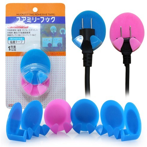 Combo 06 móc treo phích cắm điện tiện dụng