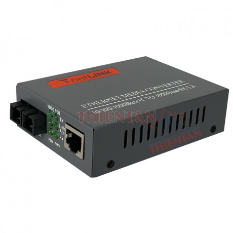 Bộ chuyển đổi quang điện 2 sợi Gigabit NETLINK HTB-GS-03 10/100/1000Mb