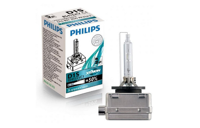 Bóng đèn xenon ôtô D1S plus 50% Philips X-tremeVision