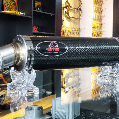 Lon pô STB chính hãng Carbon 01 đuôi cụp