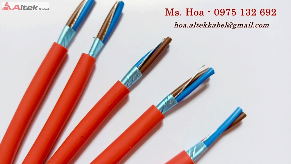 Cáp chống cháy Altek Kabel Chính hãng – Chống cháy – Chống nhiễu