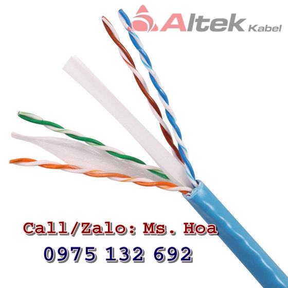 Cáp mạng UTP Cat5e, Cat6 – Network Cable UTP Cat5e, Cat6