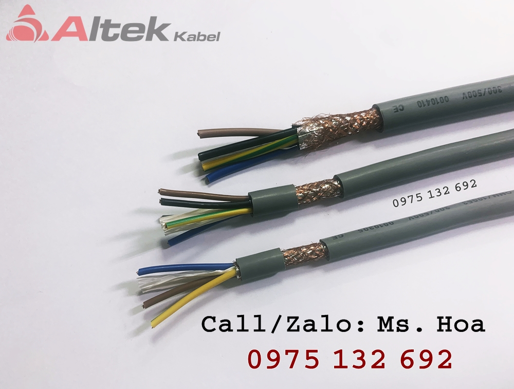 C&aacute;p điều khiển 3 l&otilde;i 3x1.5, 3x1.0, 3x0.75, 3x0.5 c&oacute;/kh&ocirc;ng lưới chống nhiễu