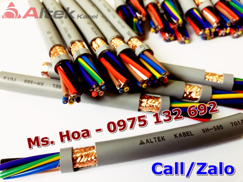 C&aacute;p điều khiển 4 l&otilde;i chống nhiễu cam kết h&agrave;ng chất lượng cao