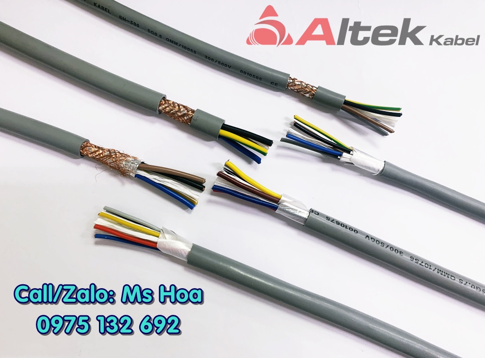 Cáp điều khiển 7x1.5, 7x1.0, 7x0.75, 7x0.5 giá ưu đãi – sẵn kho