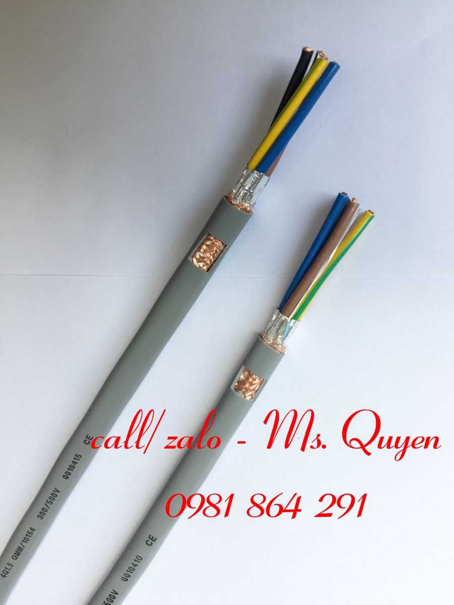 C&aacute;p điều khiển c&oacute; lưới chống nhiễu SH-500 4G 1.0QMM