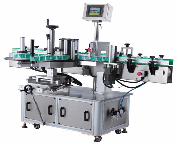 Máy dán nhãn decal hủ tròn tự động
