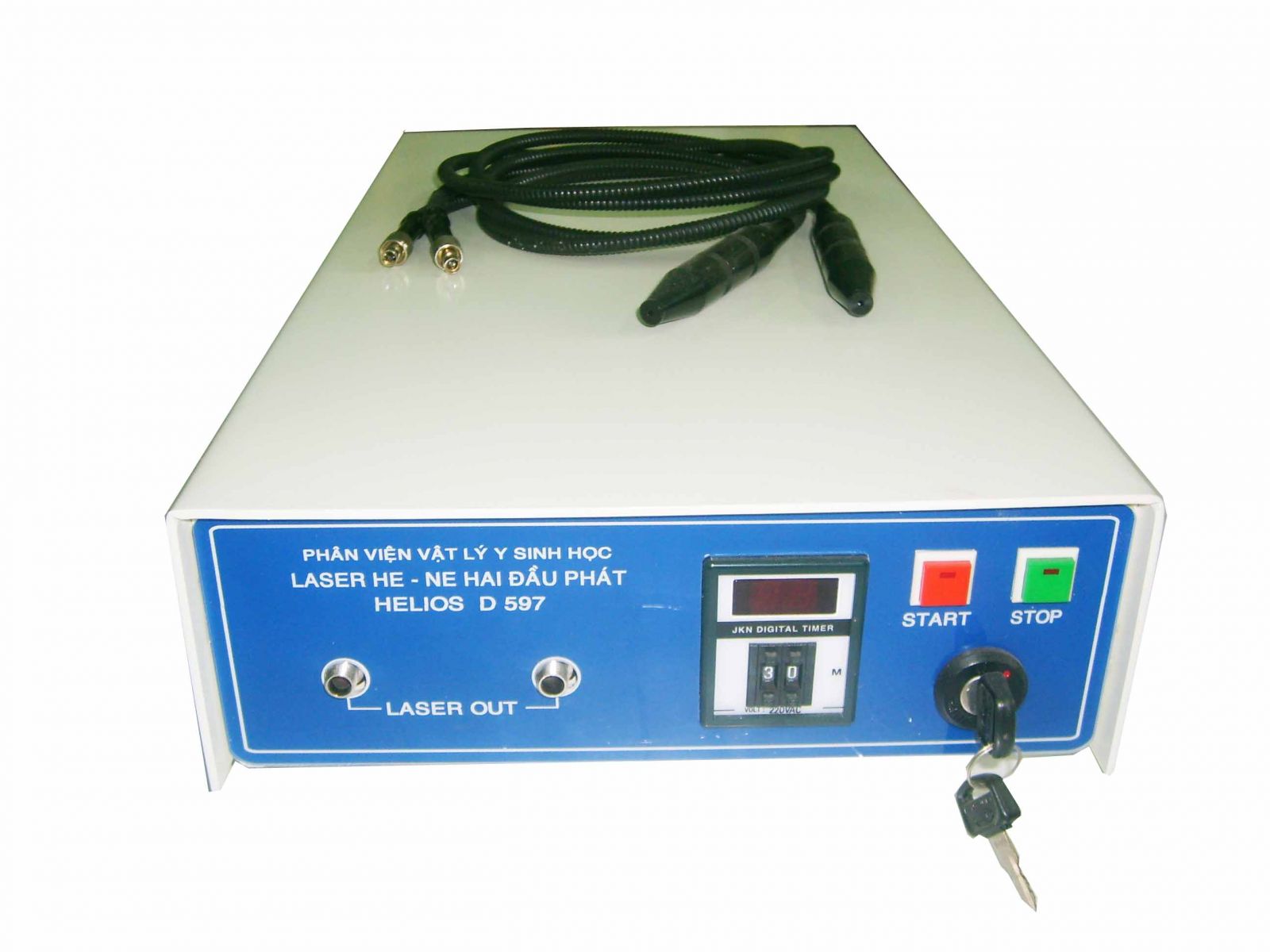 Thiết bị laser He-Ne nội mạch 1 đầu phát D510