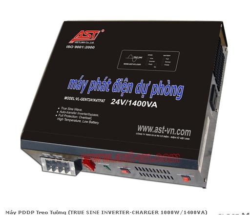 Máy PDDP Treo Tường (TRUE SINE INVERTER-CHARGER 1000W/1400VA)