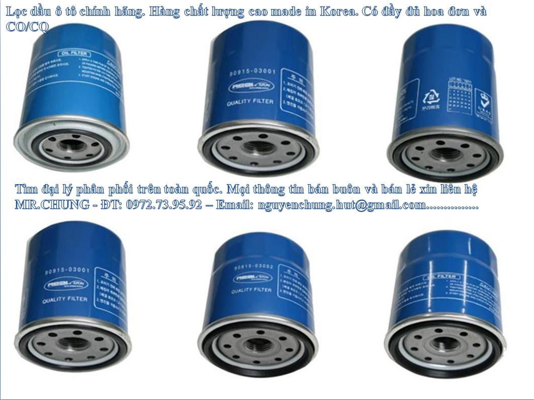 Lọc dầu ô tô