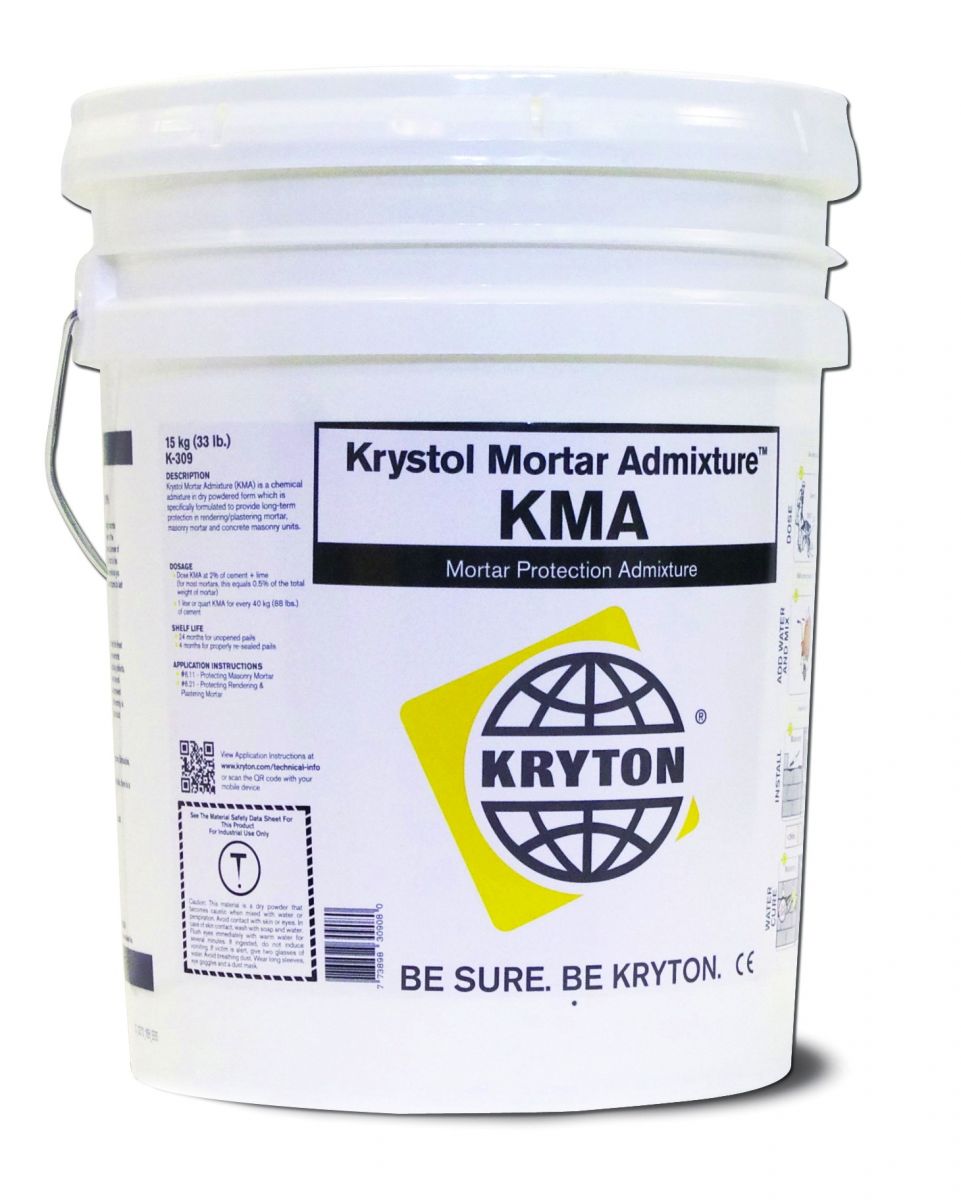 Phụ gia chống thấm trộn vữa tô - Krystol KMA