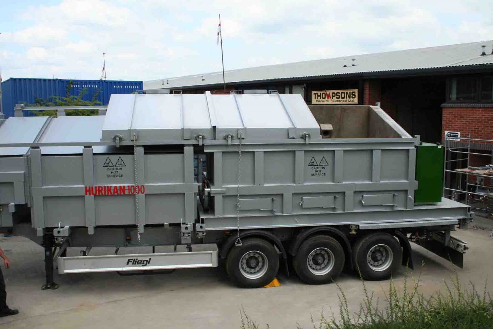 Thiết bị thiêu hủy gia súc gia cầm nhiễm bệnh, rác thải y tế