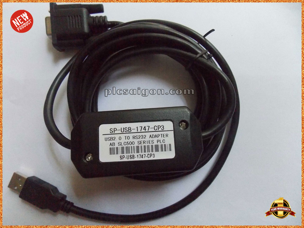 C&aacute;p lập tr&igrave;nh PLC ALLEN BRADLEY USB/1747-CP3
