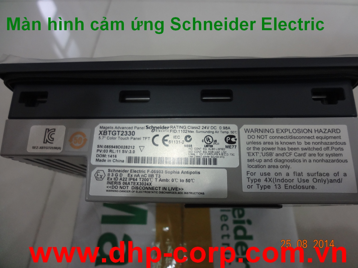 Màn hình cảm ứng Schneider Touchscreen XBTGT 2330