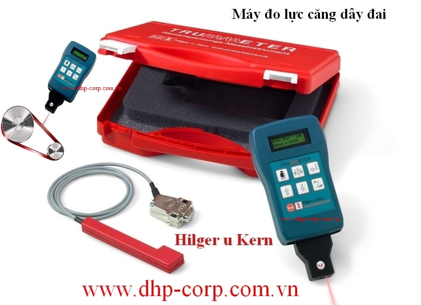 Đồng hồ kiểm tra độ căng dây đai Trummeter bằng sóng siêu âm